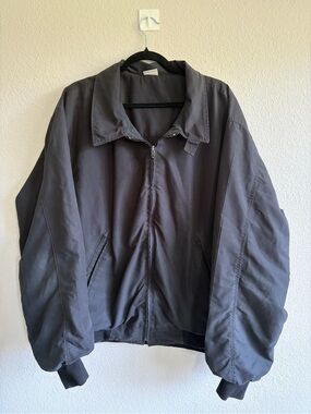 Men's Classic Bomber Jacket - Black